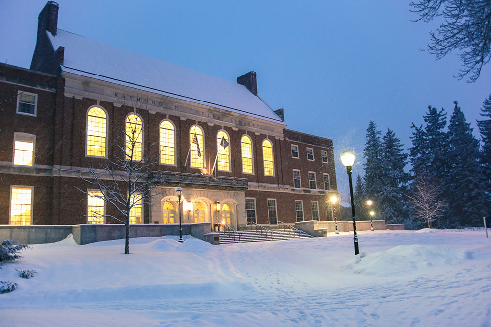 Fogler in the snow