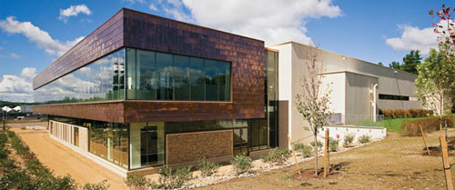 Exterior photo of student recreation center